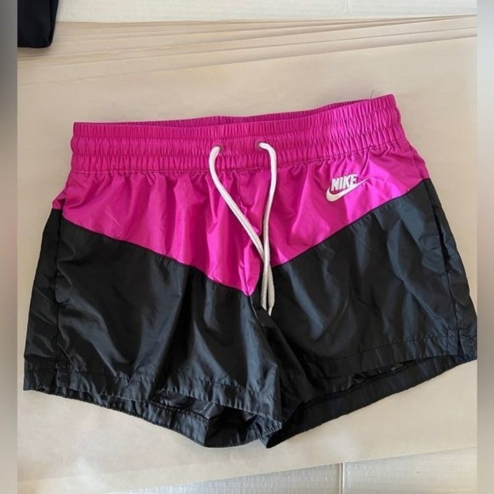 Nike Womens Running Shorts Size S Elastic Waist Drawstring Lightweight